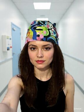 Colorful Abstract Surgical Cap – Multicolor